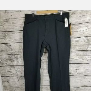 Lee Soft Flare Leg Black Pants Size 20W.